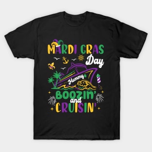 Cruise Squad Mardi gras tee Family Mardi Gras Cruise tee Family Matching Vacation top Custom Mardi gras top Happy Mardi Gras 2024 copy T-Shirt